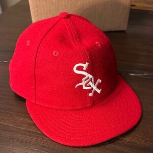 New Era Fear Of God Red Retro Crown Cap
